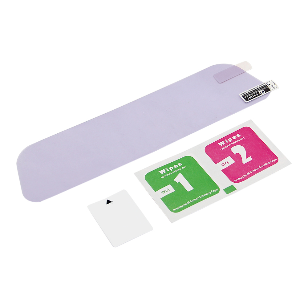 Anti Glare Car Rearview Mirror Film - 1 takım evrensel araba iç dikiz