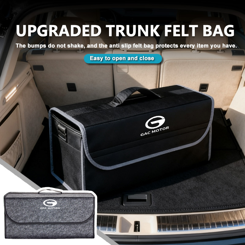 Car Trunk Organizer Foldable Storage Box - GAC MOTOR Katlanabilir Keçe Araba Bagaj