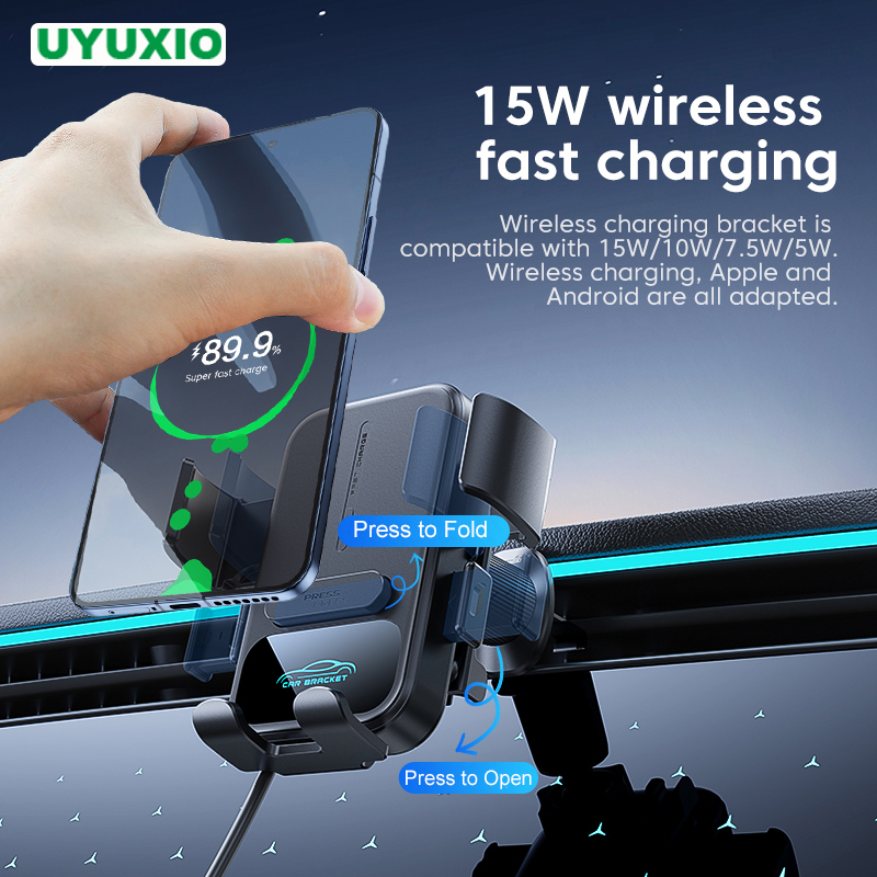 Magnetic Phone Holder For Car Vent - UYUXIO Hava Firar Araç Montaj Telefon