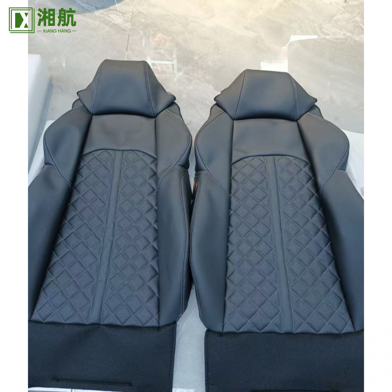 Leather Car Seat Covers Full Set Universal - Audi Lüks Tasarım PU Deri Araba