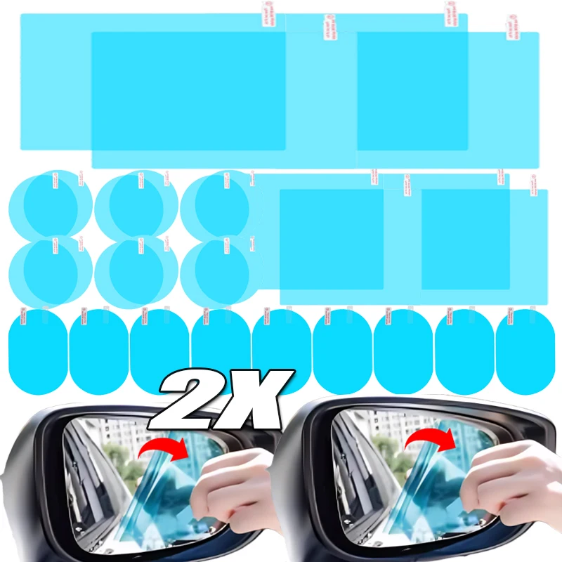 Anti Glare Car Rearview Mirror Film - Araba Dikiz Aynası Koruyucu Film Anti