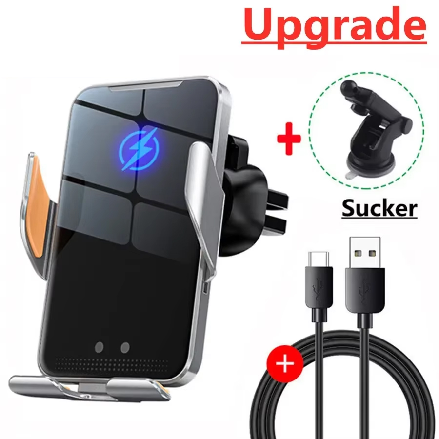 Wireless Car Charger Mount Fast Charging - Araba kablosuz şarj cihazı manyetik otomatik