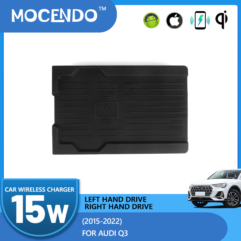 Wireless Car Charger Mount Fast Charging - Kablosuz Araç Şarj Cihazı 15W Hızlı