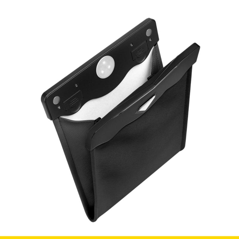 Waterproof Car Trash Can With Lid - SZCH Universal Araç Ön Koltuk PU