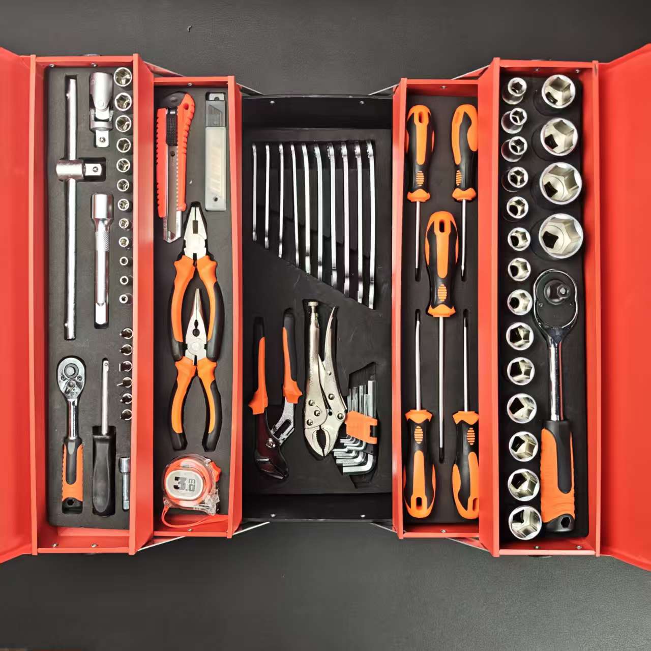 Auto Repair Tools - 85 Parçalı El Yapımı Karbon Çelik