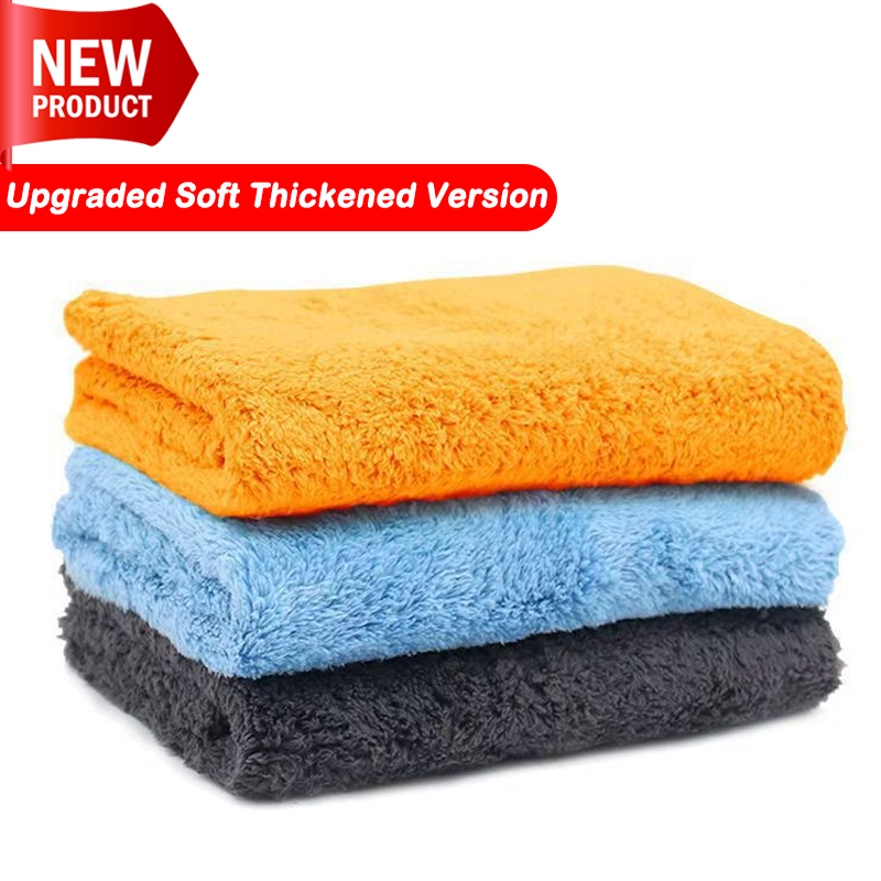 Microfiber Car Drying Towel Super Absorbent - Yeni Kalınlaştırılmış Mikrofiber Araba Yıkama Havluları