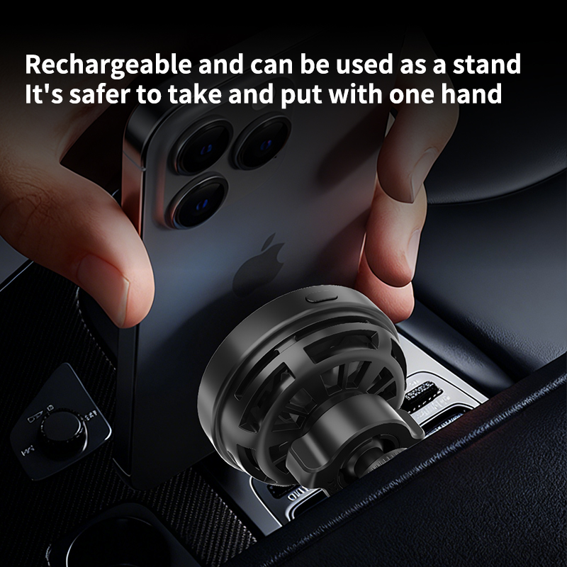 qi2.2 25W Araç İçi Kablosuz Şa - Magnetic Phone Holder For Car Vent incelemesi ve fiyatı