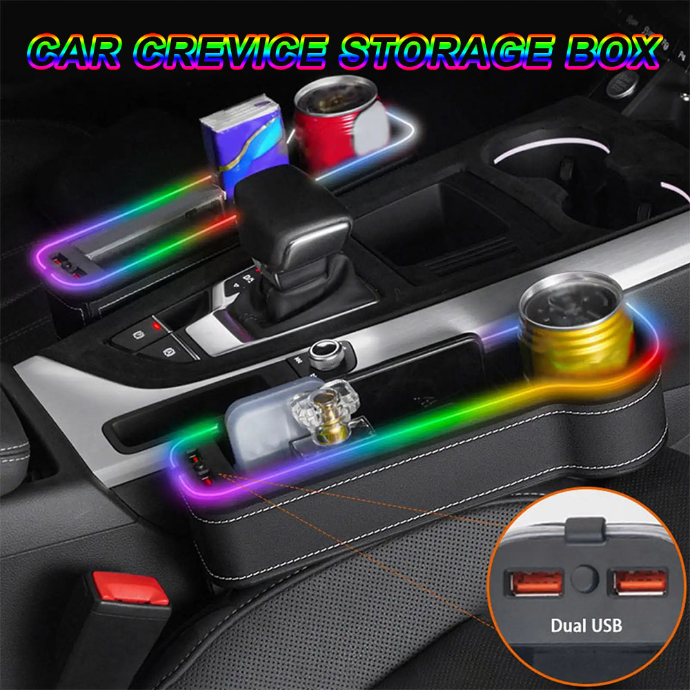Araba Aralığı Düzenleyici Kutu - Seat Gap Filler Organizer With Usb Charger incelemesi ve fiyatı