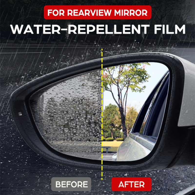 Tam kapak Anti sis filmi yağmu - Anti Glare Car Rearview Mirror Film incelemesi ve fiyatı