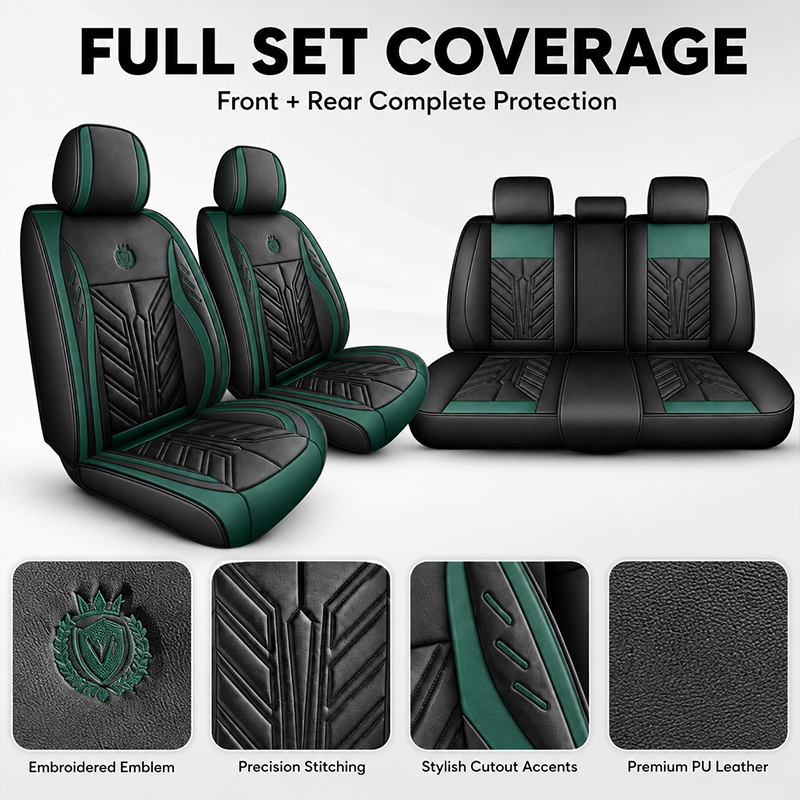 Nefes Alabilen 5 Kişilik Araba - Leather Car Seat Covers Full Set Universal incelemesi ve fiyatı