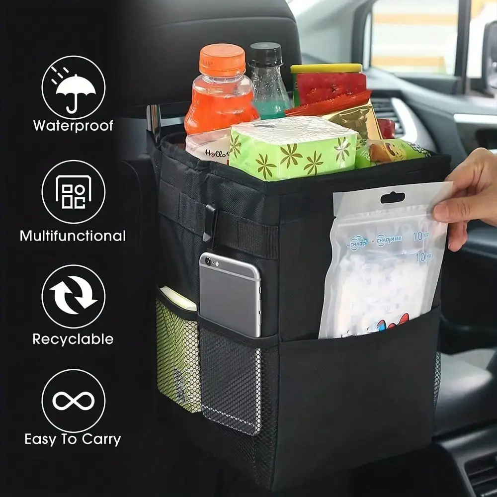 Taşınabilir Su Geçirmez Araba  - Waterproof Car Trash Can With Lid incelemesi ve fiyatı