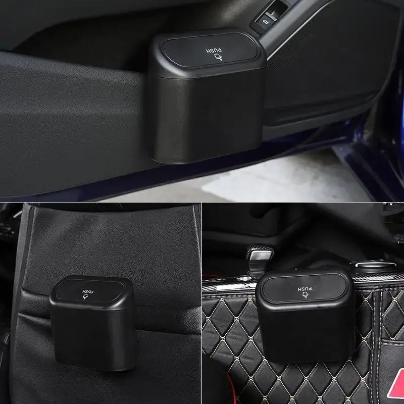 Basmalı Kapaklı Mini Araba Çöp - Waterproof Car Trash Can With Lid incelemesi ve fiyatı