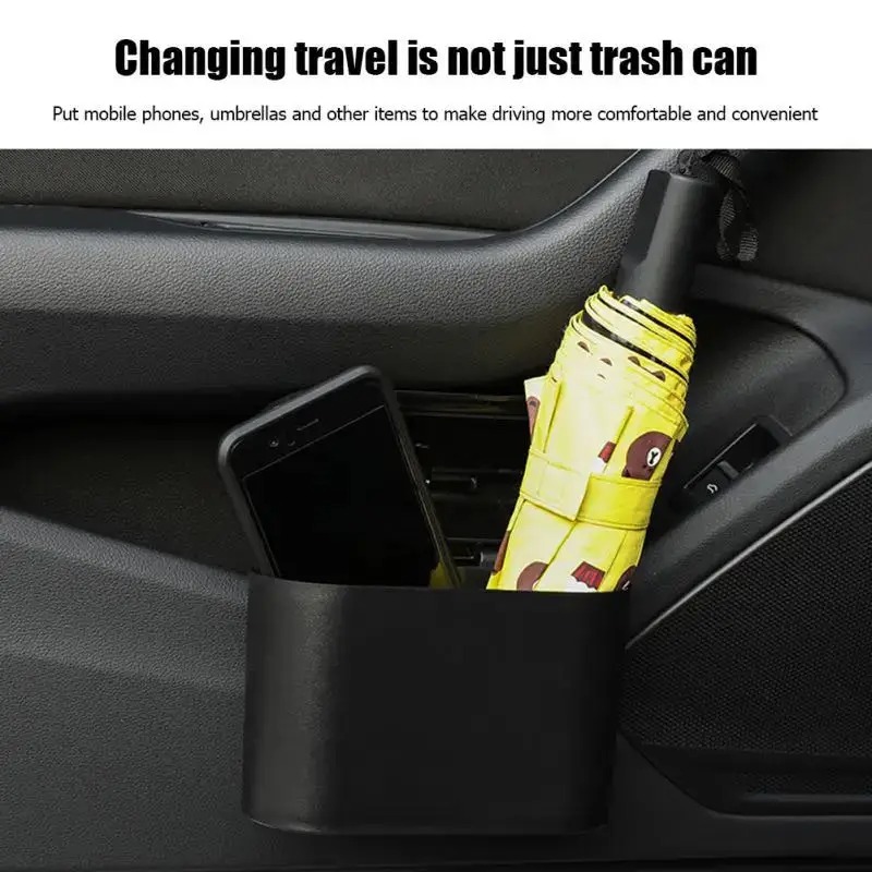 Basmalı Kapaklı Mini Araba Çöp - Waterproof Car Trash Can With Lid incelemesi ve fiyatı