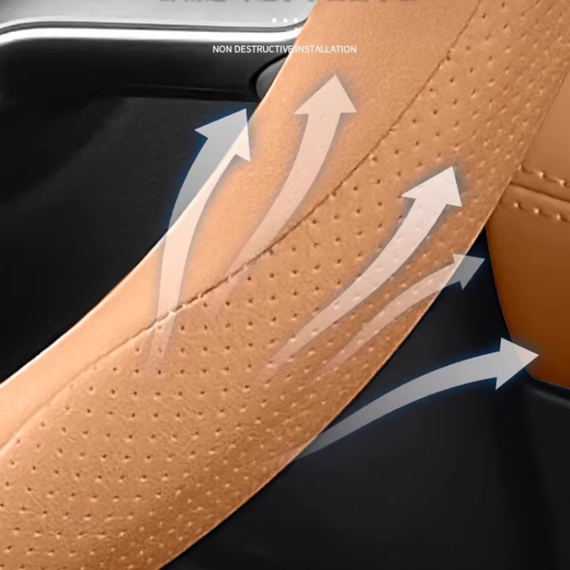 BYD Şarkı L DM-i direksiyon kı - Car Steering Wheel Cover Anti Slip Breathable incelemesi ve fiyatı