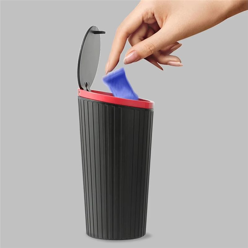 A60E-Press Tipi Kapaklı Araba  - Waterproof Car Trash Can With Lid incelemesi ve fiyatı