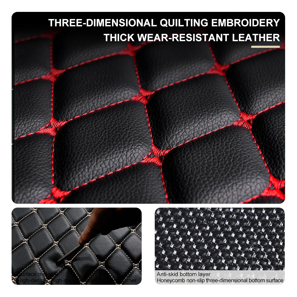 Orijinal Araba TPE Paspaslar M - Car Floor Mats Universal Waterproof Leather incelemesi ve fiyatı