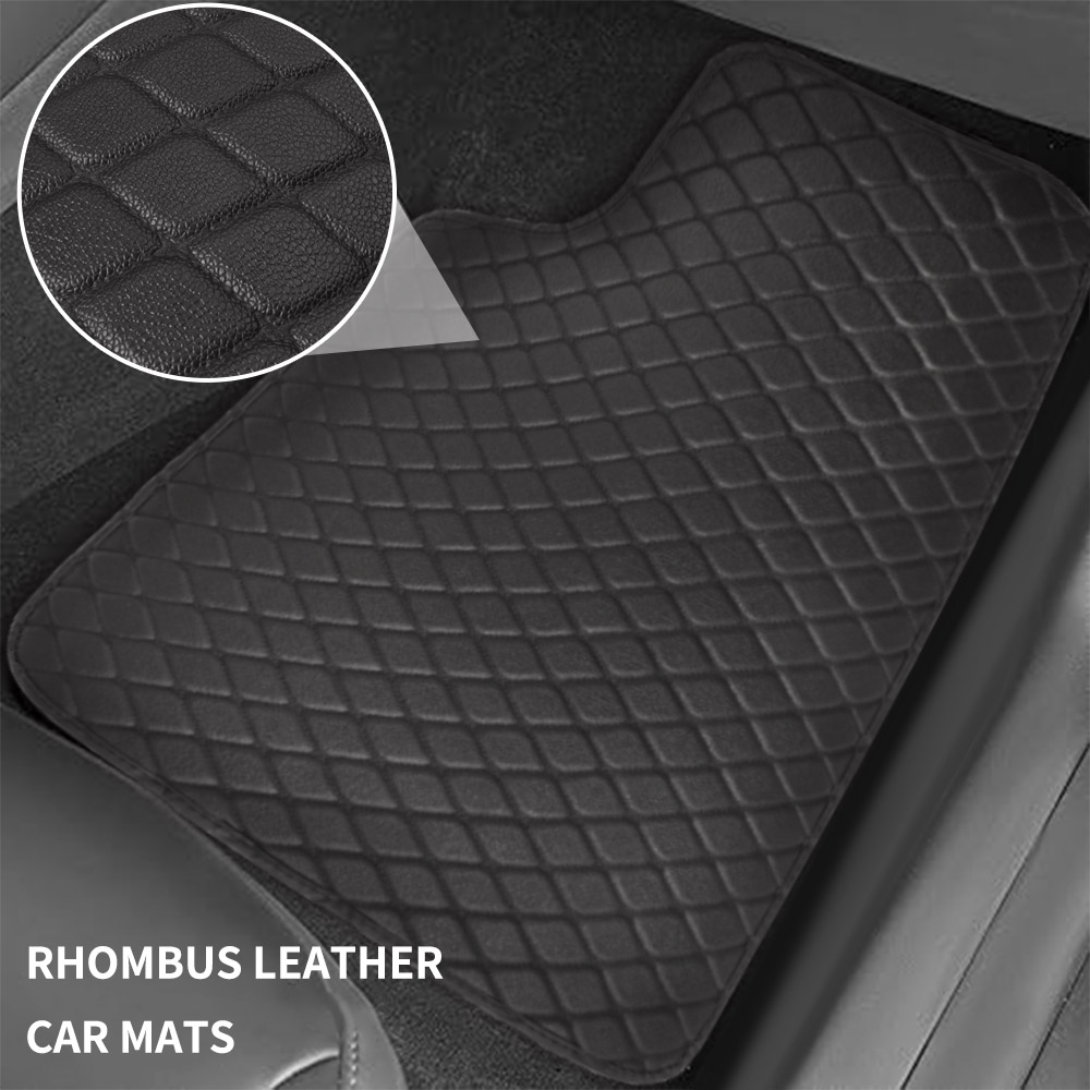 Evrensel 5 Adet Deri Araba Pas - Car Floor Mats Universal Waterproof Leather incelemesi ve fiyatı