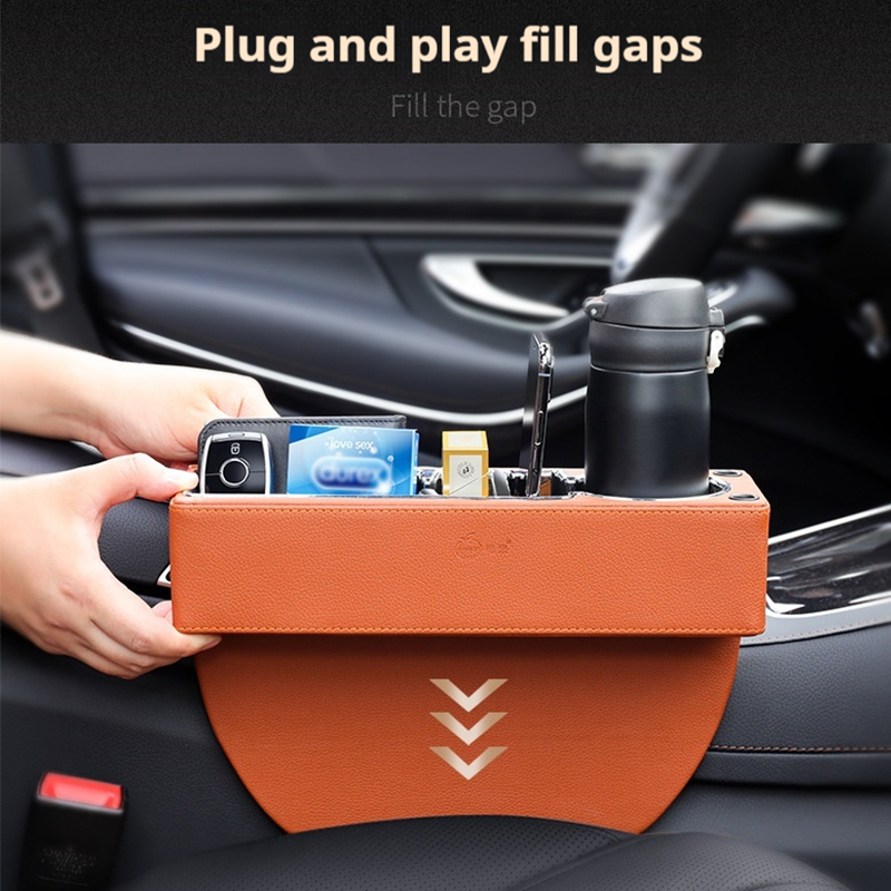 Araba koltuğu Gap dolgu organi - Seat Gap Filler Organizer With Usb Charger incelemesi ve fiyatı