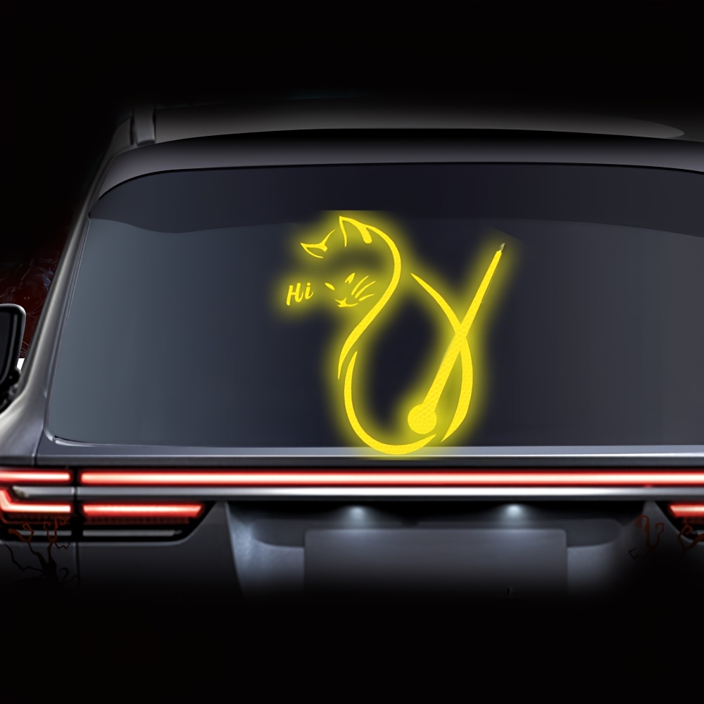 1 adet araba yansıtıcı kedi si - Anti Glare Car Rearview Mirror Film incelemesi ve fiyatı