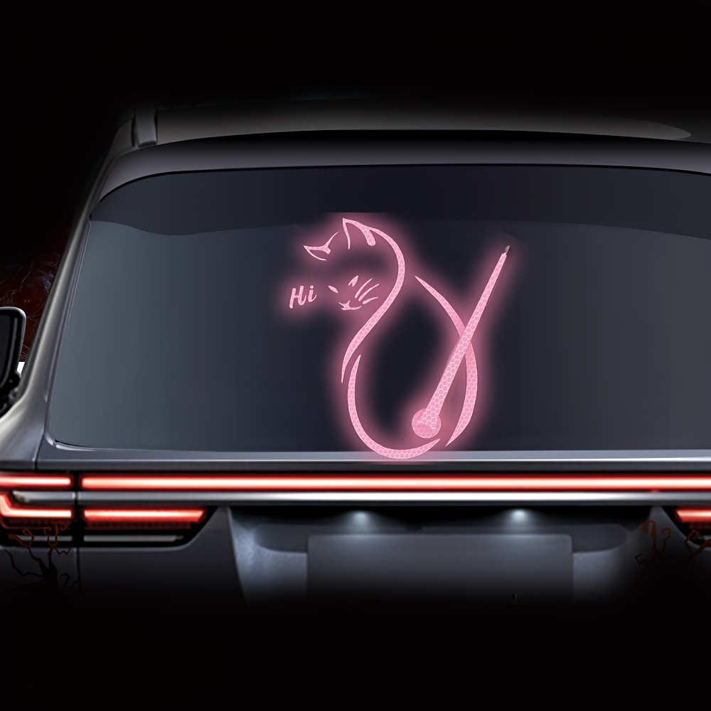 1 adet araba yansıtıcı kedi si - Anti Glare Car Rearview Mirror Film incelemesi ve fiyatı