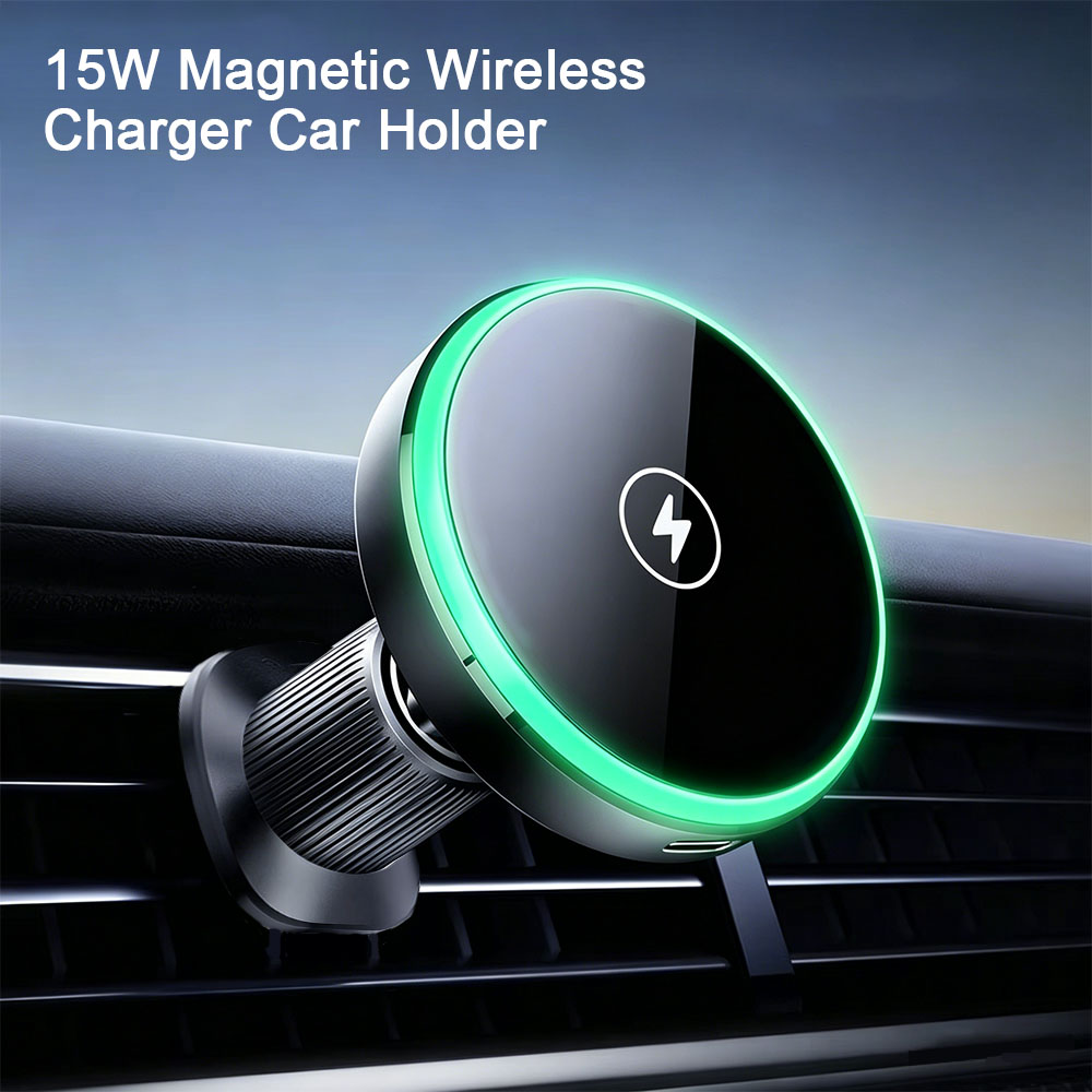LED Işıklı Manyetik Kablosuz A - Magnetic Phone Holder For Car Vent incelemesi ve fiyatı