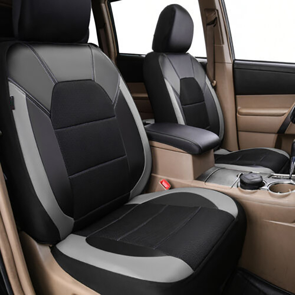 9 adet/takım Araba Koltuğu Kap - Leather Car Seat Covers Full Set Universal incelemesi ve fiyatı