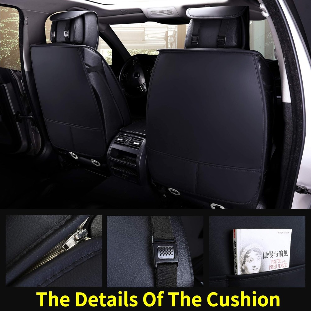 5 Adet Araba Koltuk Kılıfı Tam - Leather Car Seat Covers Full Set Universal incelemesi ve fiyatı