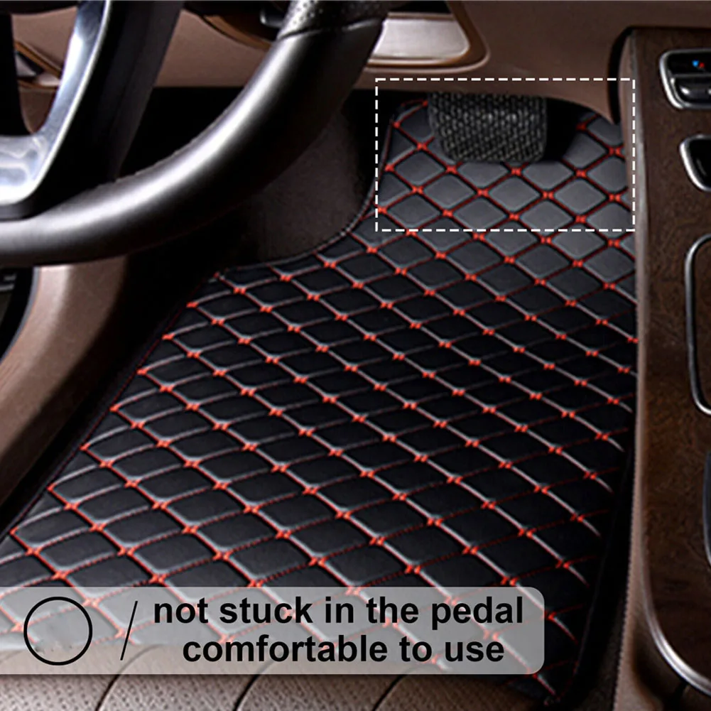 5 adet evrensel Fit araba pasp - Car Floor Mats Universal Waterproof Leather incelemesi ve fiyatı