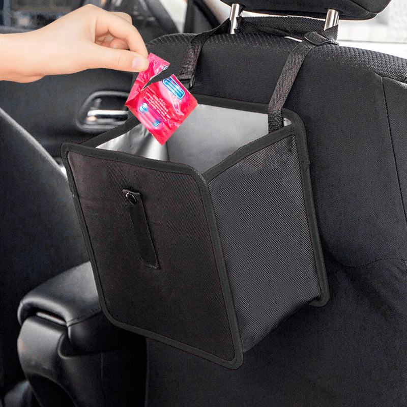 Araba çöp tenekesi taşınabilir - Waterproof Car Trash Can With Lid incelemesi ve fiyatı