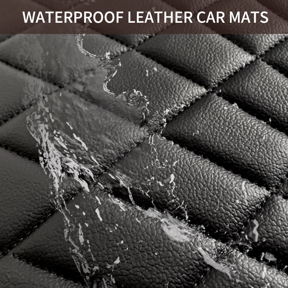 CAR PASS Universal 5 Parça Der - Car Floor Mats Universal Waterproof Leather incelemesi ve fiyatı