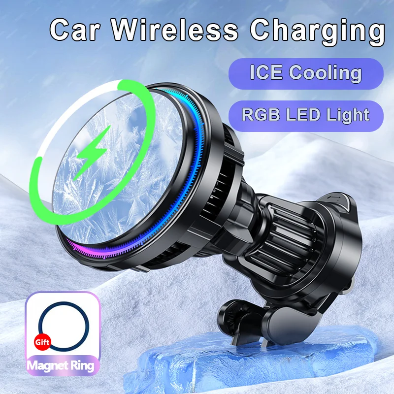 Buz Soğutma Manyetik Kablosuz  - Wireless Car Charger Mount Fast Charging incelemesi ve fiyatı