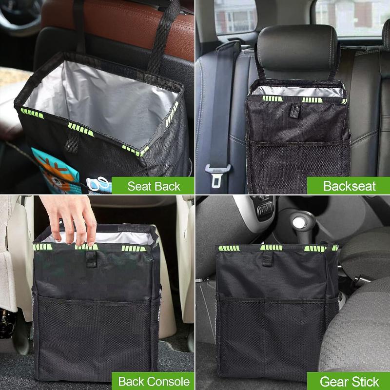 Araba Çöp Kovası Delme Gerekti - Waterproof Car Trash Can With Lid incelemesi ve fiyatı