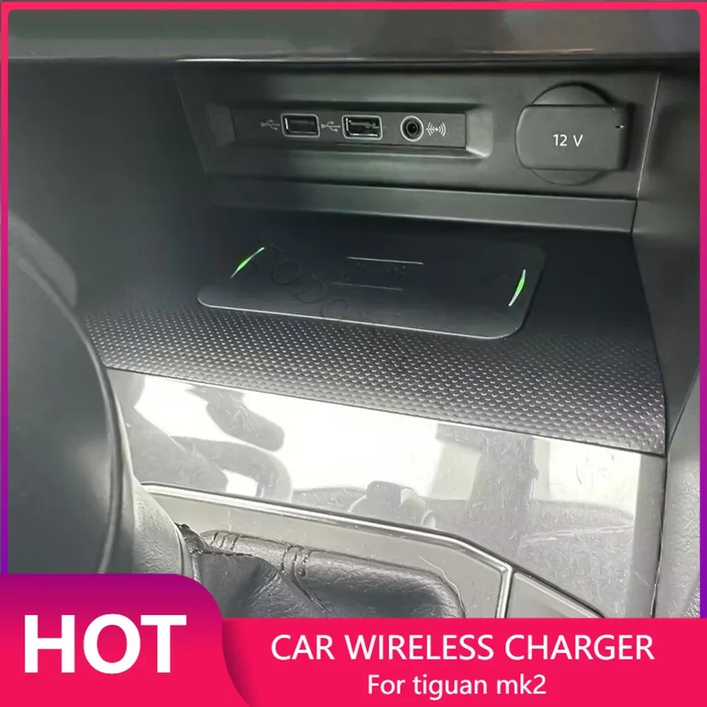 Volkswagen Tiguan MK2 Allspace - Wireless Car Charger Mount Fast Charging incelemesi ve fiyatı