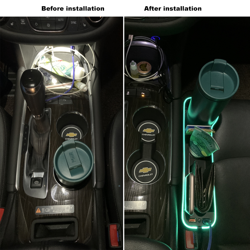 LED Araba Koltuğu Çatlak sakla - Seat Gap Filler Organizer With Usb Charger incelemesi ve fiyatı
