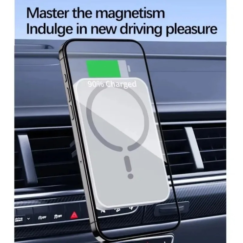 30W Manyetik Araç İçi Kablosuz - Magnetic Phone Holder For Car Vent incelemesi ve fiyatı