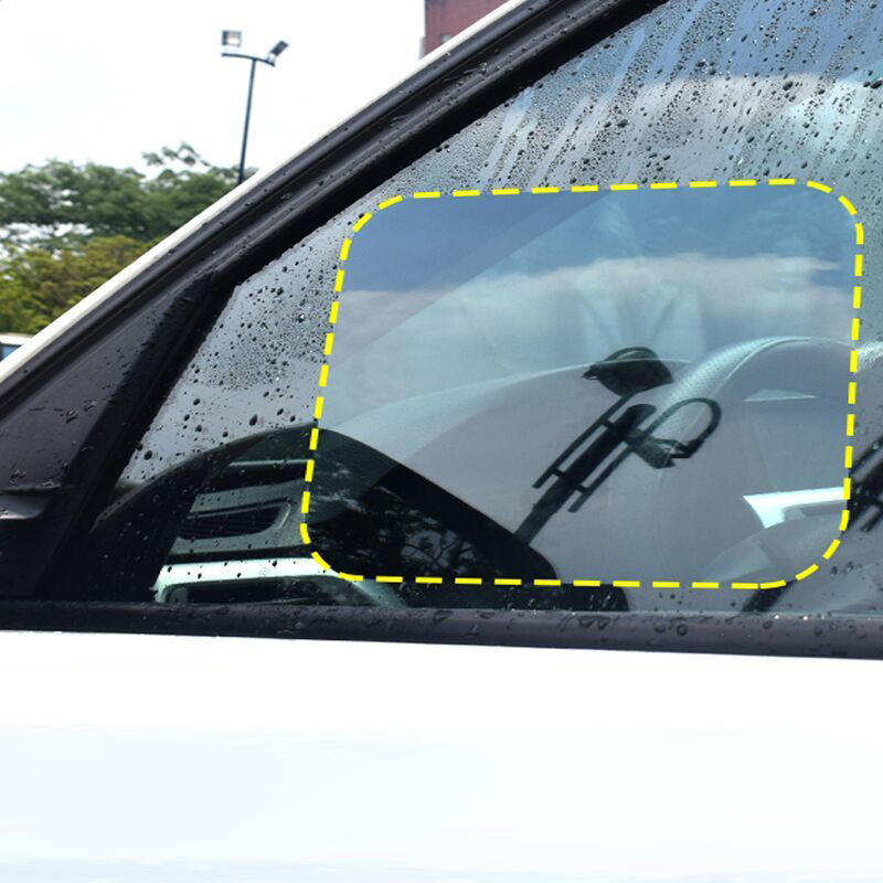 4 adet Anti sis parlama yağmur - Anti Glare Car Rearview Mirror Film incelemesi ve fiyatı