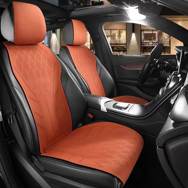 Süet Deri Araba Koltuk Kılıfı  - Leather Car Seat Covers Full Set Universal incelemesi ve fiyatı