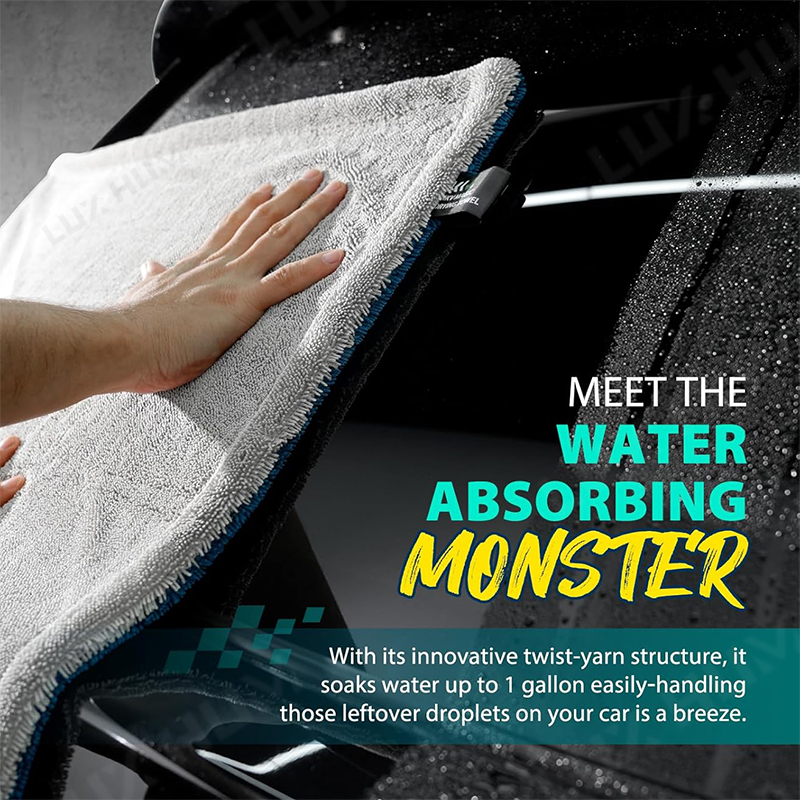 1400GSM Kalın Araba Kurulama H - Microfiber Car Drying Towel Super Absorbent incelemesi ve fiyatı