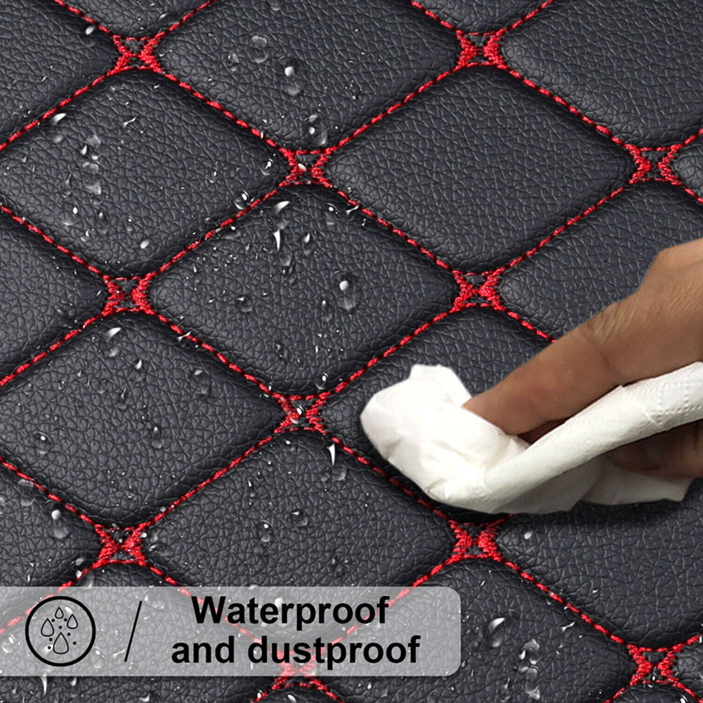 5 adet/takım deri araba paspas - Car Floor Mats Universal Waterproof Leather incelemesi ve fiyatı