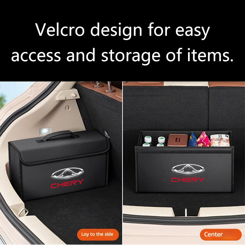 CHERY TIGGO2 4 TIGGO7 TIGGO8 9 - Car Trunk Organizer Foldable Storage Box incelemesi ve fiyatı