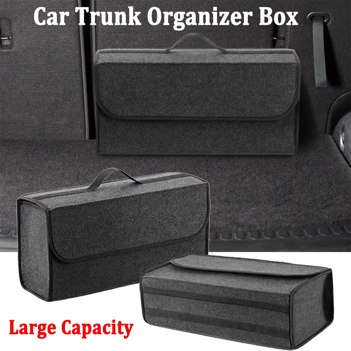 Araba Gövde Organizatör İstifl - Car Trunk Organizer Foldable Storage Box incelemesi ve fiyatı