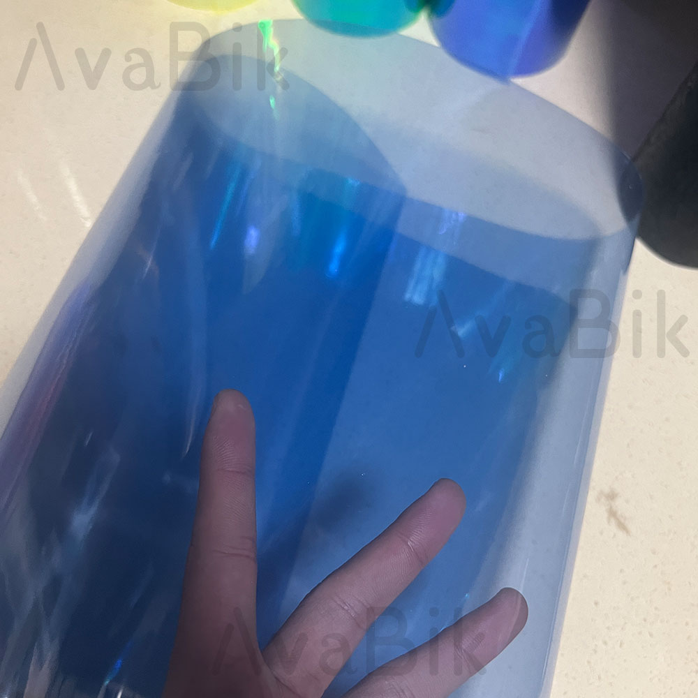 30CM Araba Farı Mavi Renk Deği - Anti Glare Car Rearview Mirror Film incelemesi ve fiyatı