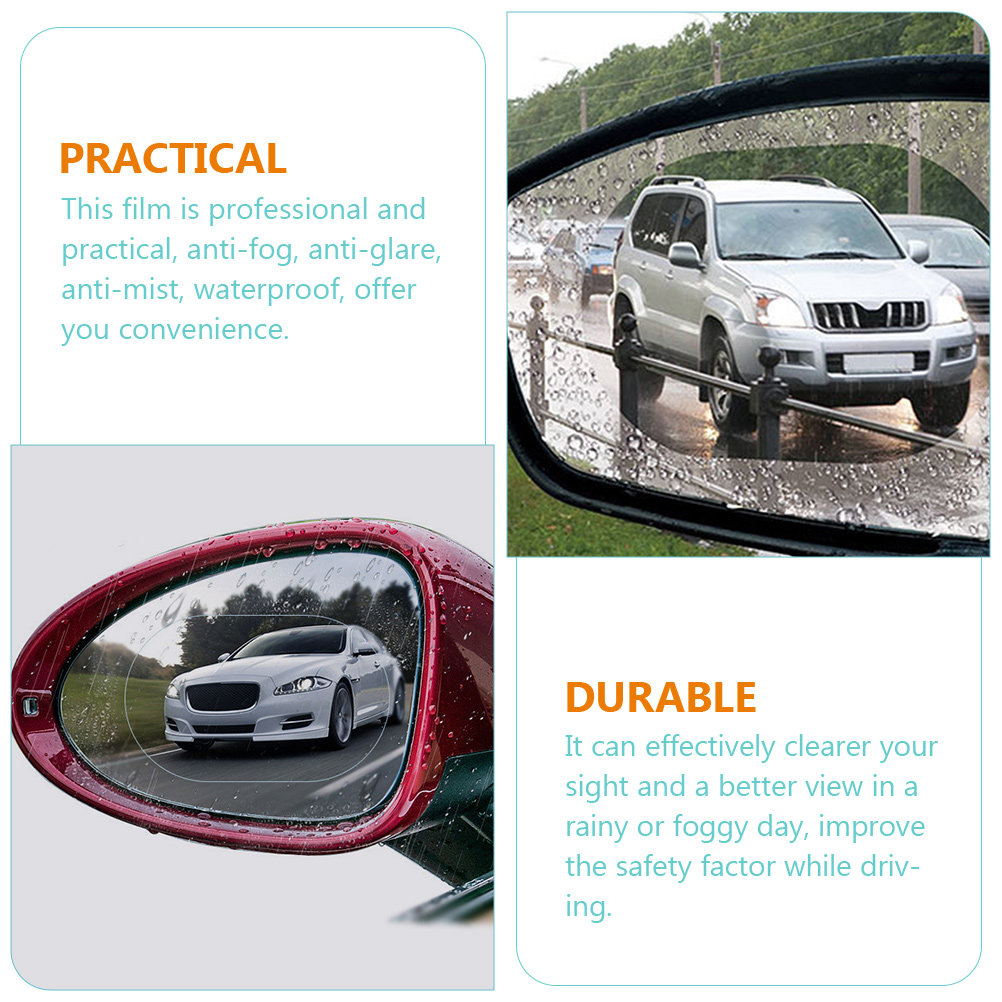 5 Çift Araba Dikiz Aynası Yağm - Anti Glare Car Rearview Mirror Film incelemesi ve fiyatı