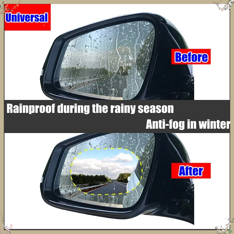 2 adet araba dikiz aynası film - Anti Glare Car Rearview Mirror Film incelemesi ve fiyatı