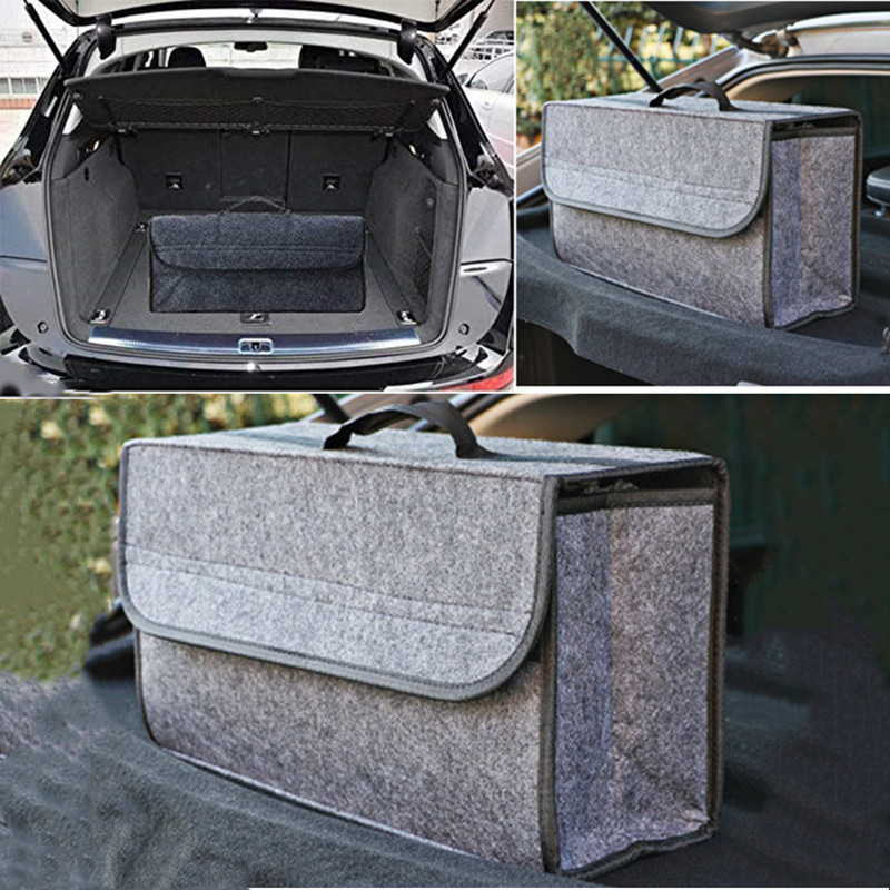 Yanmaz araba yün yumuşak keçe  - Car Trunk Organizer Foldable Storage Box incelemesi ve fiyatı