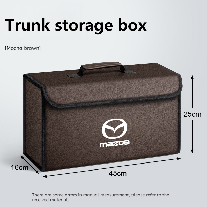 Mazda 2 3 5 6 CX-60 CX-90 CX-7 - Car Trunk Organizer Foldable Storage Box incelemesi ve fiyatı