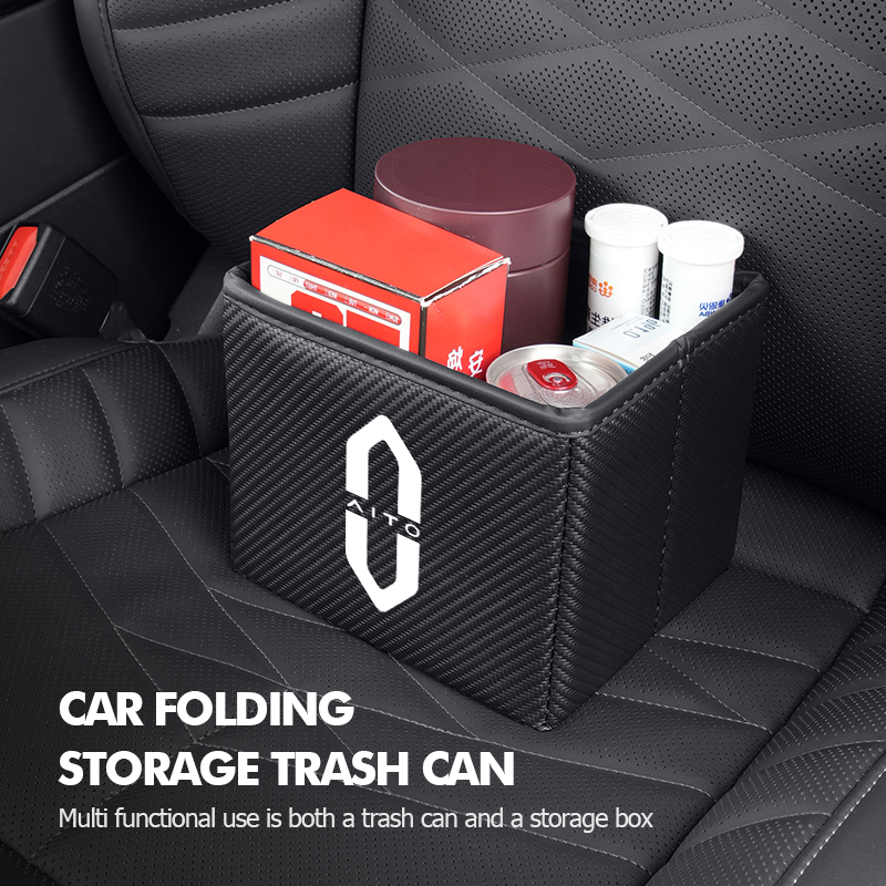 Aito M5 M7 2022 2023 için Arab - Waterproof Car Trash Can With Lid incelemesi ve fiyatı