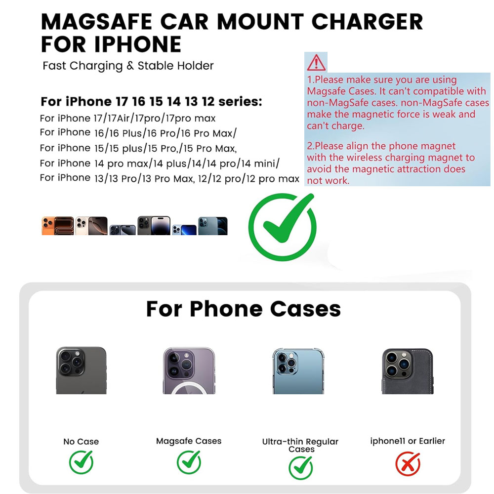 30W Hızlı Şarjlı Manyetik Araç - Wireless Car Charger Mount Fast Charging incelemesi ve fiyatı