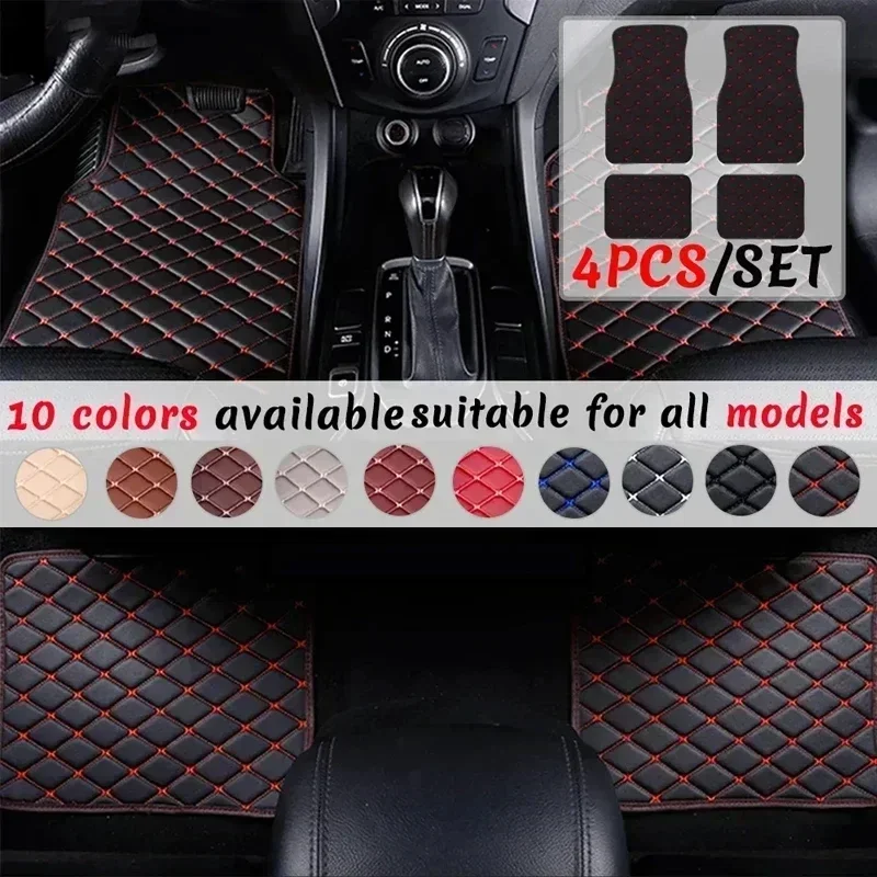 Araba Paspasları 4 ADET Evrens - Car Floor Mats Universal Waterproof Leather incelemesi ve fiyatı