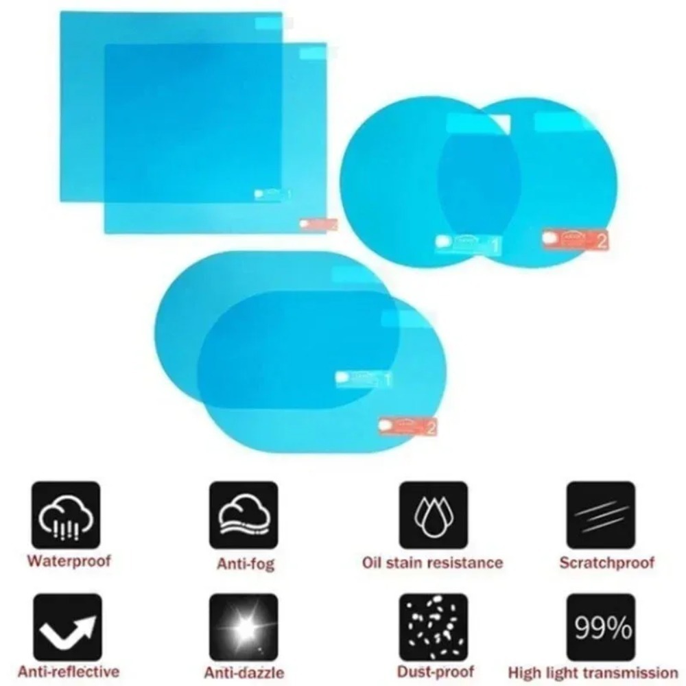 Araba dikiz aynası koruyucu fi - Anti Glare Car Rearview Mirror Film incelemesi ve fiyatı